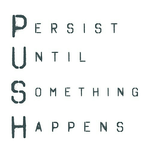 persistence *will* pay off