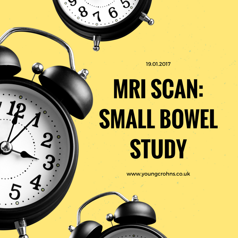 MRI Scan: Small Bowel Study – 19.01.17